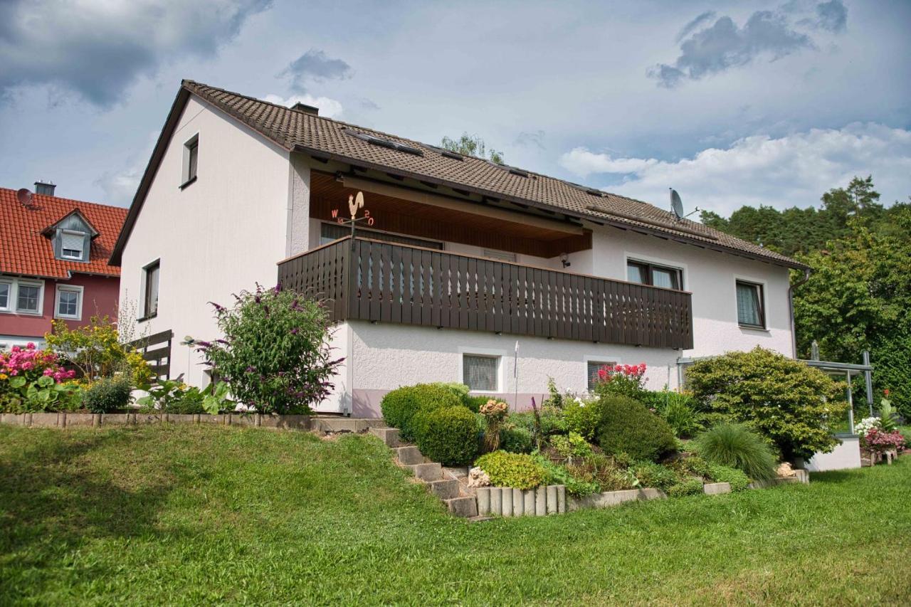 Ferienwohnung Werner Mit Terrasse Haundorf Exterior foto